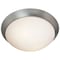 Access Lighting Cobalt, Flush Mount, Brushed Steel Finish, Opal Glass 20624-BS/OPL - alternate 1